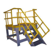 Corrimão da escada de FRP / material de construção do Guardrail / fibra de vidro